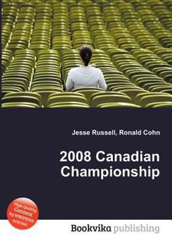 Paperback 2008 Canadian Championship Book