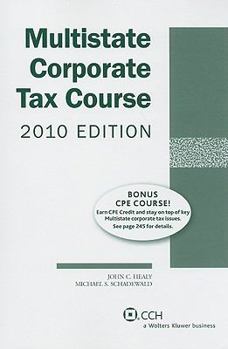Paperback Multistate Corporate Tax Course Book