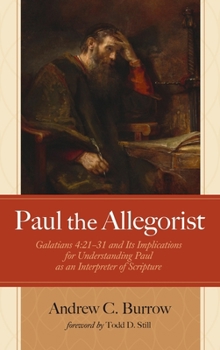 Hardcover Paul the Allegorist Book