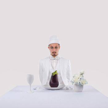 Vinyl Eat Ya Veggies (Purple) Book