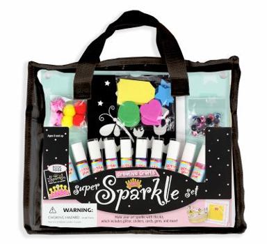 Paperback Super Sparkle: Make Your Art Sparkle! (Creative Crafts) Book