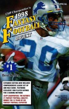 Paperback Cliff Charpentier's 1998 Fantasy Football Digest (Serial) Book