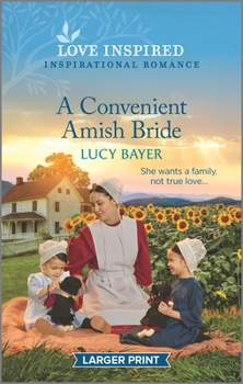 Mass Market Paperback A Convenient Amish Bride: An Uplifting Inspirational Romance [Large Print] Book