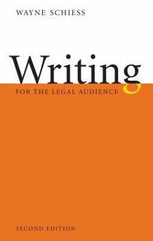 Hardcover Writing for the Legal Audience Book