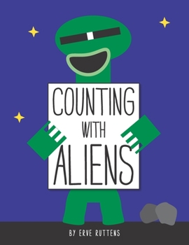 Paperback Counting With Aliens: A learn to count book