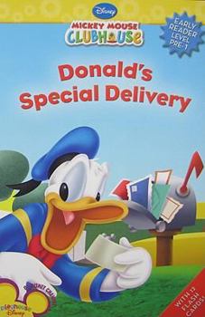 Paperback Mickey Mouse Clubhouse Donald's Special Delivery [With Punch-Outs] Book