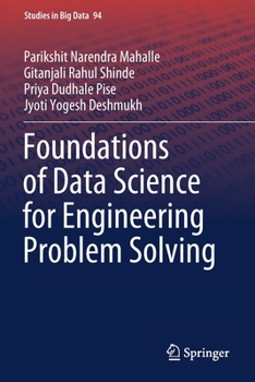 Paperback Foundations of Data Science for Engineering Problem Solving Book