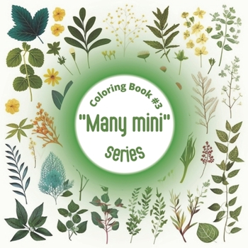 Paperback "Many mini" series Coloring Book #3 Book