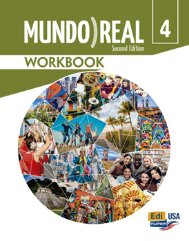 Paperback Mundo Real Lv4 - Print Workbook [Spanish] Book