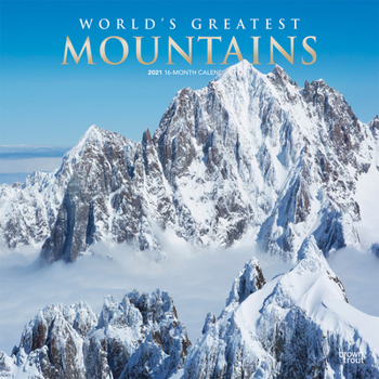 Calendar Mountains, World's Greatest 2021 Square Foil Book