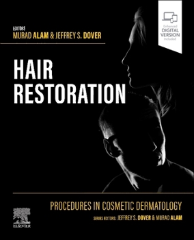 Hardcover Procedures in Cosmetic Dermatology: Hair Restoration Book