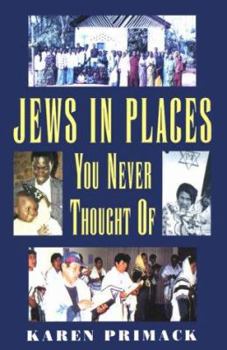 Hardcover Jews in Places You Never Thought of Book