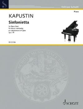 Paperback Sinfonietta Op. 49: For Piano 4 Hands Book