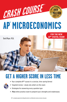 Paperback Ap(r) Microeconomics Crash Course, Book + Online: Get a Higher Score in Less Time Book