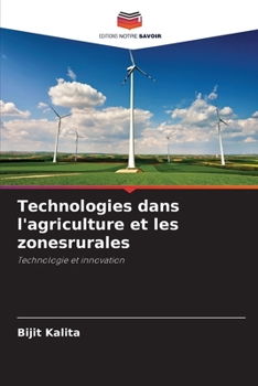 Paperback Technologies dans l'agriculture et les zonesrurales [French] Book