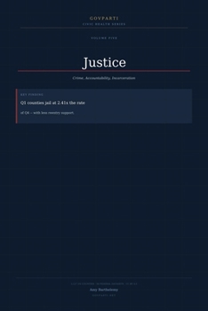 Paperback GovParti Civic Health Series: Justice Book