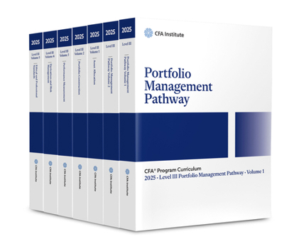 Paperback 2025 Cfa Program Curriculum Level III Portfolio Management Box Set Book