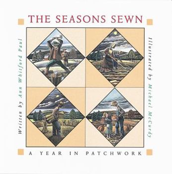 Paperback The Seasons Sewn: A Year in Patchwork Book