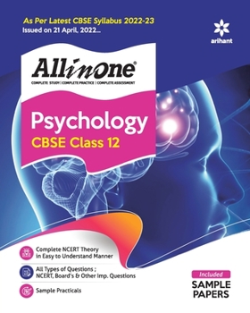 Paperback CBSE All In One Psychology Class 12 2022-23 Edition (As per latest CBSE Syllabus issued on 21 April 2022) Book