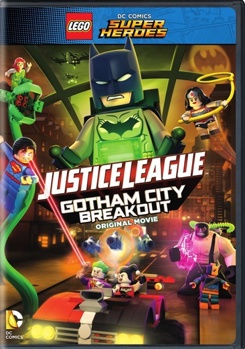 DVD Lego DC Super Heroes: Justice League - Gotham City Breakout Book
