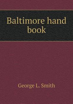 Paperback Baltimore hand book
