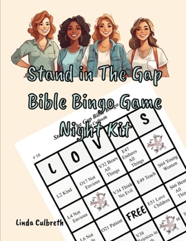 Paperback Stand in The Gap Bible Bingo Game Night Kit Book