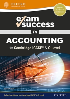 Paperback Exam Success in Accounting for Cambridge Igcserg & O Level Book