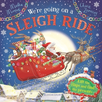 Board book We're Going on a Sleigh Ride: A Lift-The-Flap Adventure Book