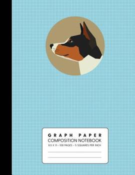 Paperback Graph Paper Composition Notebook: Basenji - Quad Ruled 5 Squares Per Inch for Math & Science Book