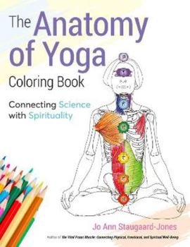 Paperback Anatomy of Yoga Colouring Book