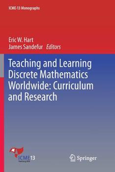 Paperback Teaching and Learning Discrete Mathematics Worldwide: Curriculum and Research Book