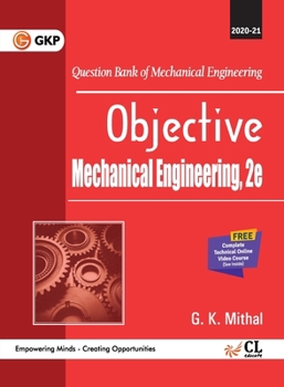 Paperback Objective Mechanical Engineering By GK Mithal Book