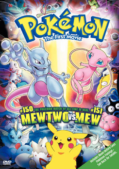 DVD Pokemon: The First Movie - Mewtwo Strikes Back Book