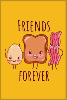 Paperback friends forever: A Cute Notebook for Kids (as a gift) .... with more than 100 lined page - Composition Size (6*9) Book