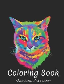 Paperback Coloring Book For Adults Featuring Fun And Whimsical Designs With Beautiful Flowers, Cute Animals And Magical Homes ( Colorful-rainbow-cat Coloring Bo Book
