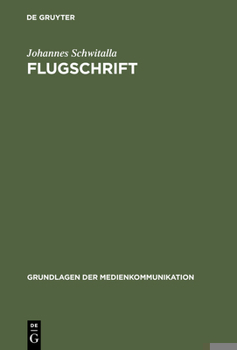 Hardcover Flugschrift [German] Book