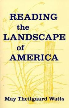 Paperback Reading the Landscape of America Book