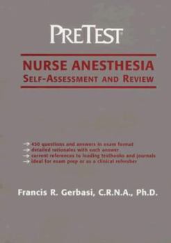 Paperback Nurse Anesthesia: Pretest Self-Assessment and Review Book