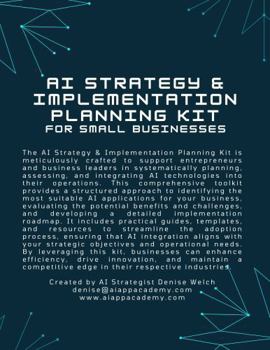 Paperback AI Strategy & Implementation Planning Kit Book
