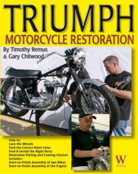 Paperback Triumph Motorcycle Restoration: Unit 650cc Book