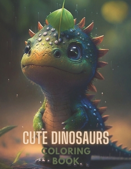 Dino-mite Adventures: A Cute Dinosaur Coloring Book