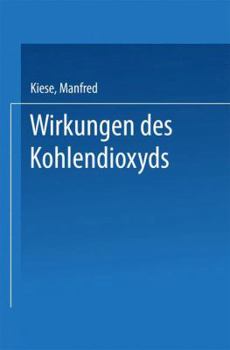 Paperback Wirkungen Des Kohlendioxyds [German] Book