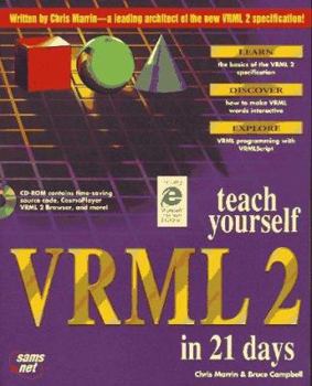 Paperback Teach Yourself VRML 2.0 in 21 Days: With CDROM Book