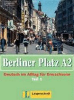 Paperback Berliner Platz A2-parte 1 libro alumno y ejercicios con CD audio [German] Book