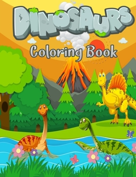 Dinosaur Coloring Book for Kids: Coloring Book For Boys & Girls, Ages 4-8 Coloring Books for kids ages 4-8
