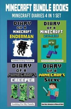 Paperback Minecraft Bundle Books: Minecraft Diaries 4 in 1 Set Book