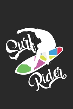 Surf rider: 6x9 Surf | grid | squared paper | notebook | notes