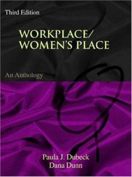 Hardcover Workplace/Women's Place: An Anthology Book