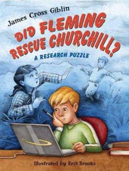 Hardcover Did Fleming Rescue Churchill?: A Research Puzzle Book