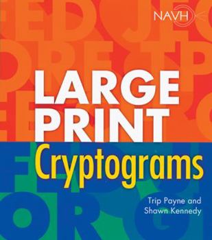 Paperback Large Print Cryptograms [Large Print] Book